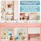 Safari Wall Decals - Removable & Reusable Fabric Wall Stickers, Jungle Animal Decals for Kid's Rooms and Nurseries